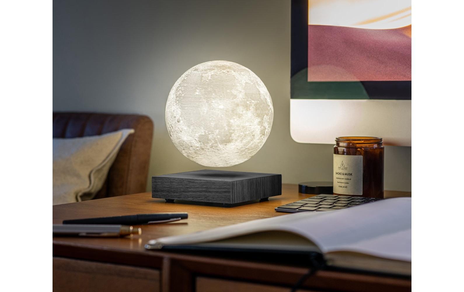 Gingko LED Stimmungslicht Smart Moon Schwarz Gingko LED Stimmungslicht Smart Moon Schwarz