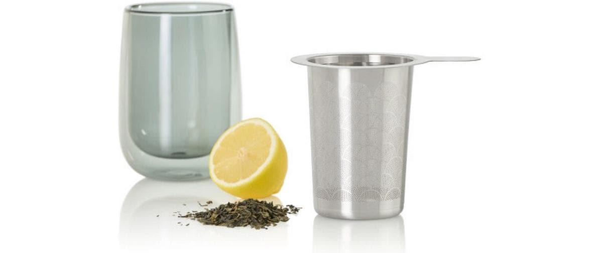 AdHoc Teefilter-System Fusion Edelstahl, mit Griff, 350 ml