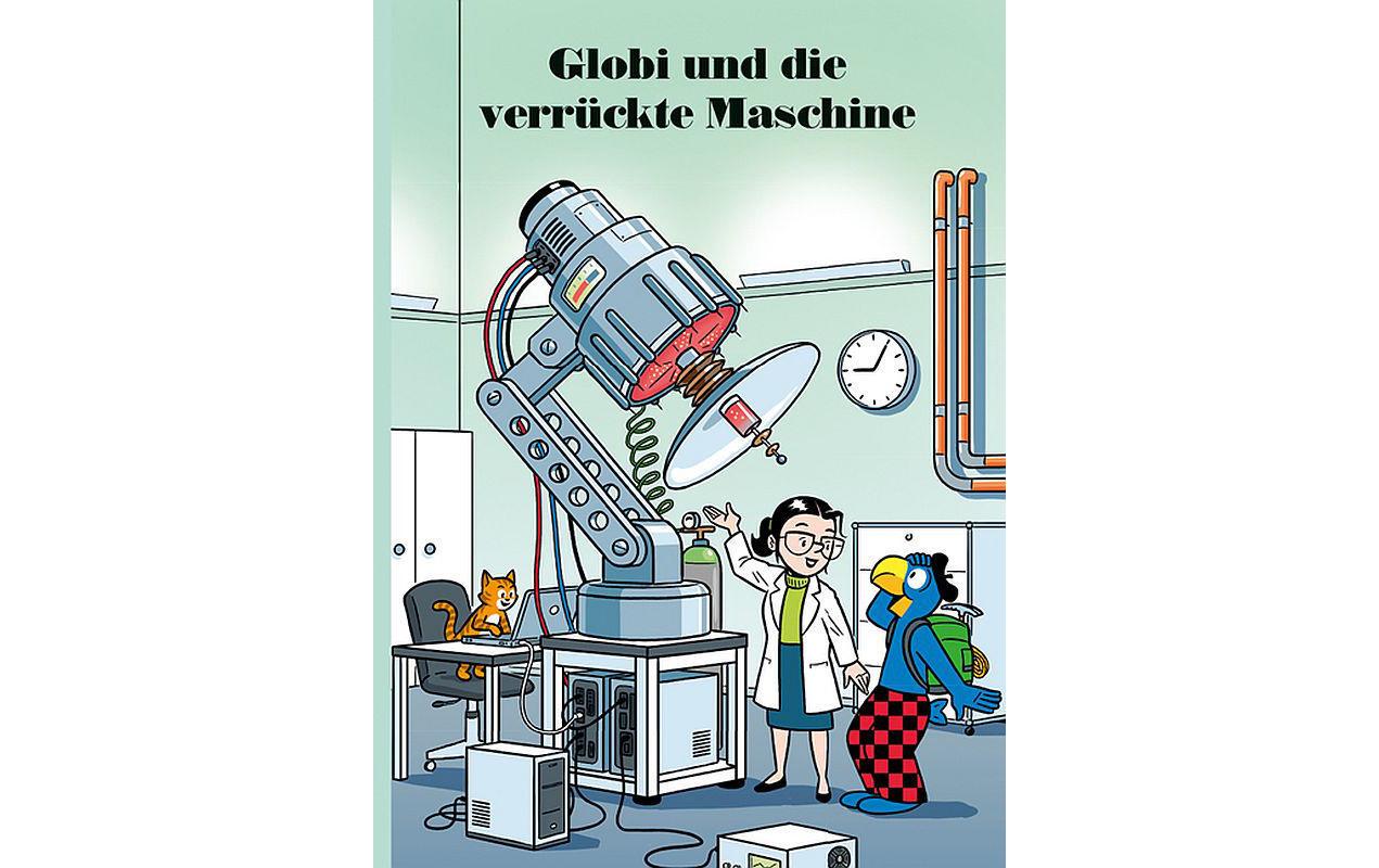 Globi Verlag Bilderbuch Globi und die verrückte Maschine