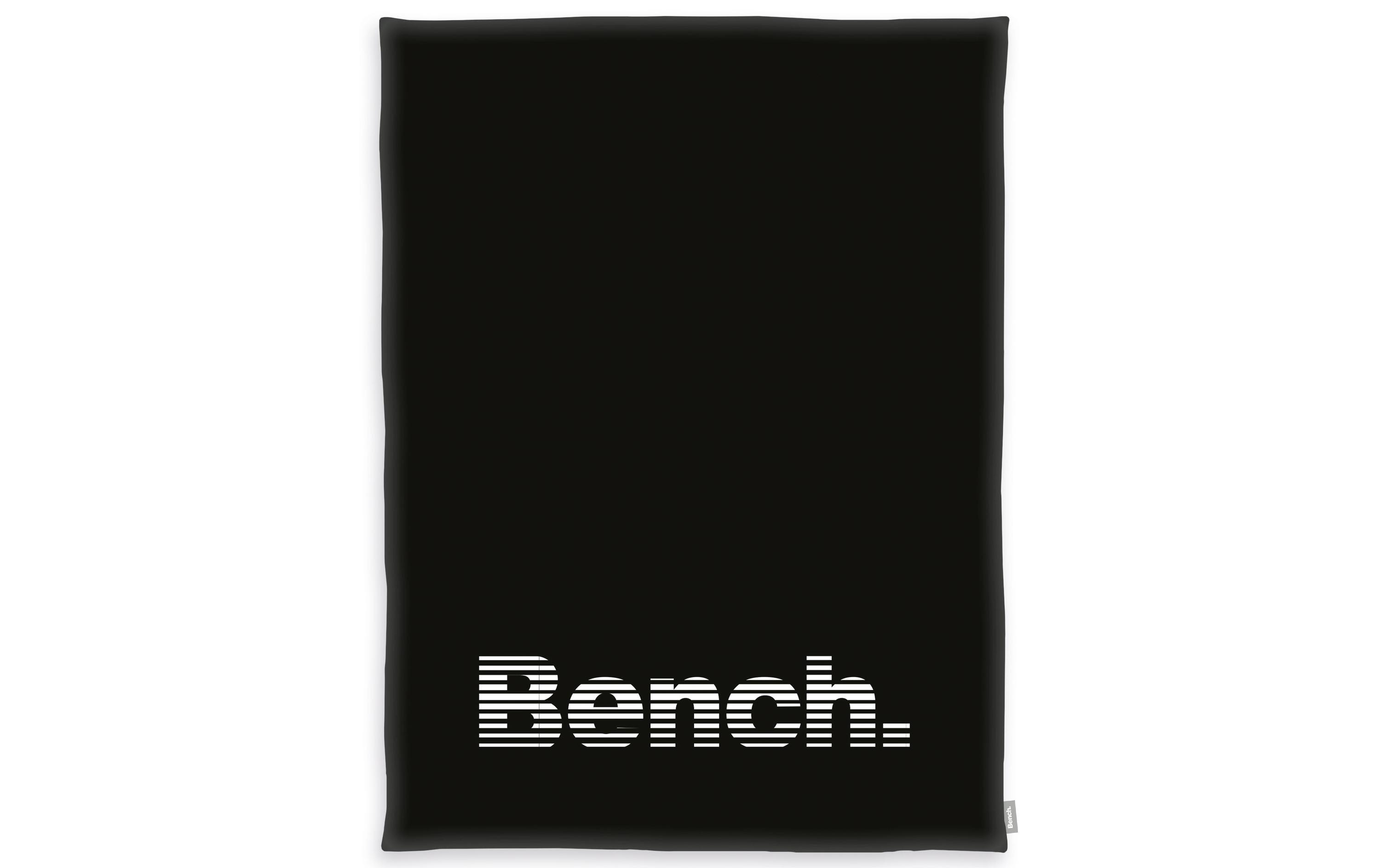 Herding Decke Bench 150 x 200 cm, Schwarz/Weiss