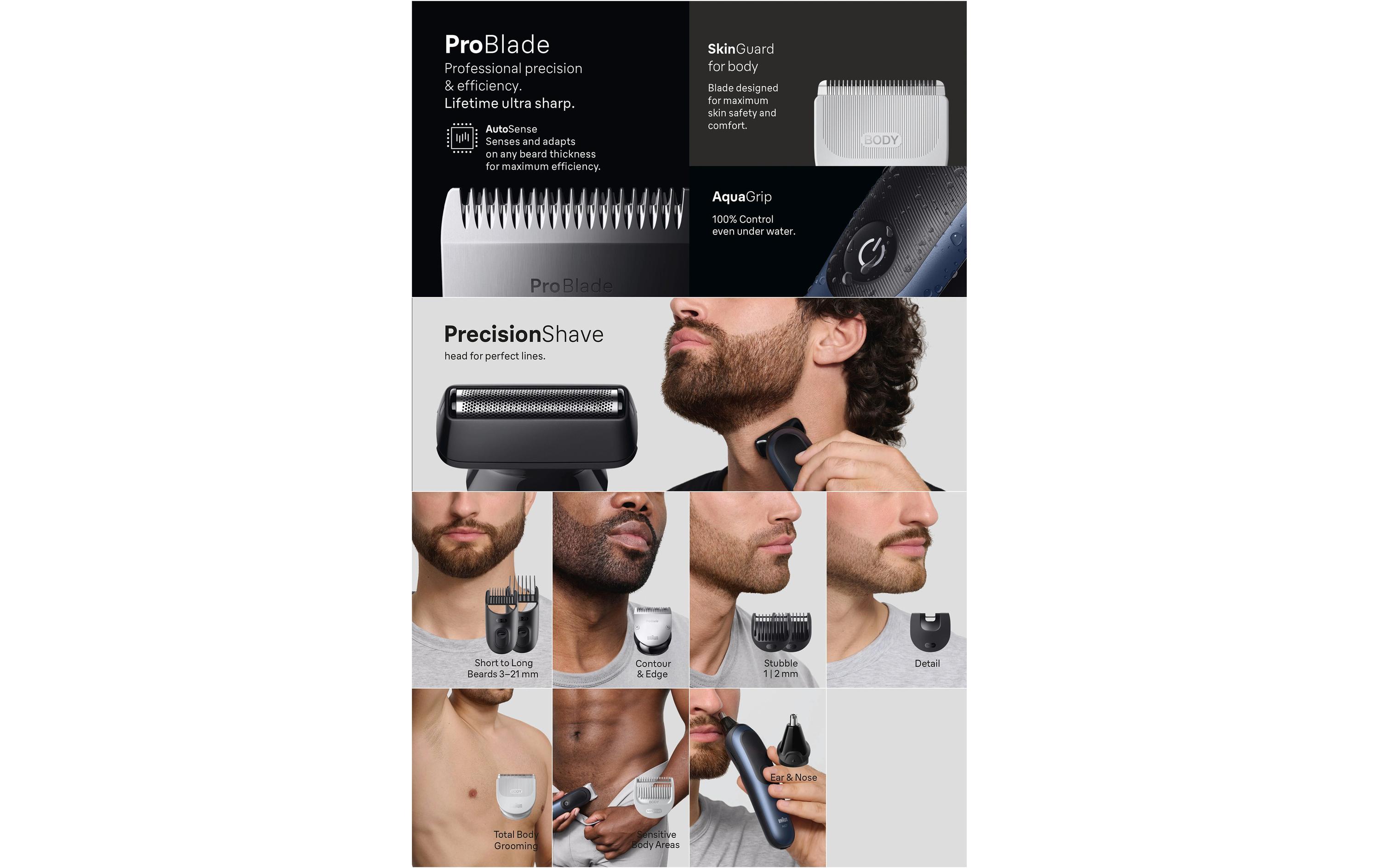 Braun Multirasierer Series 7 All-In-One Styler AIO7540