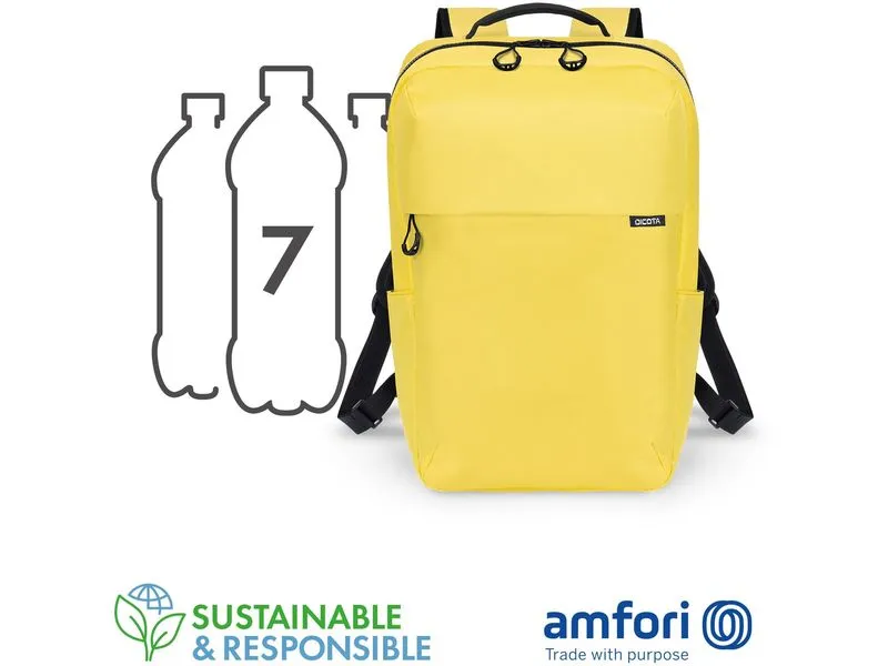 DICOTA Notebook-Rucksack Commuter 13-16 Lemon