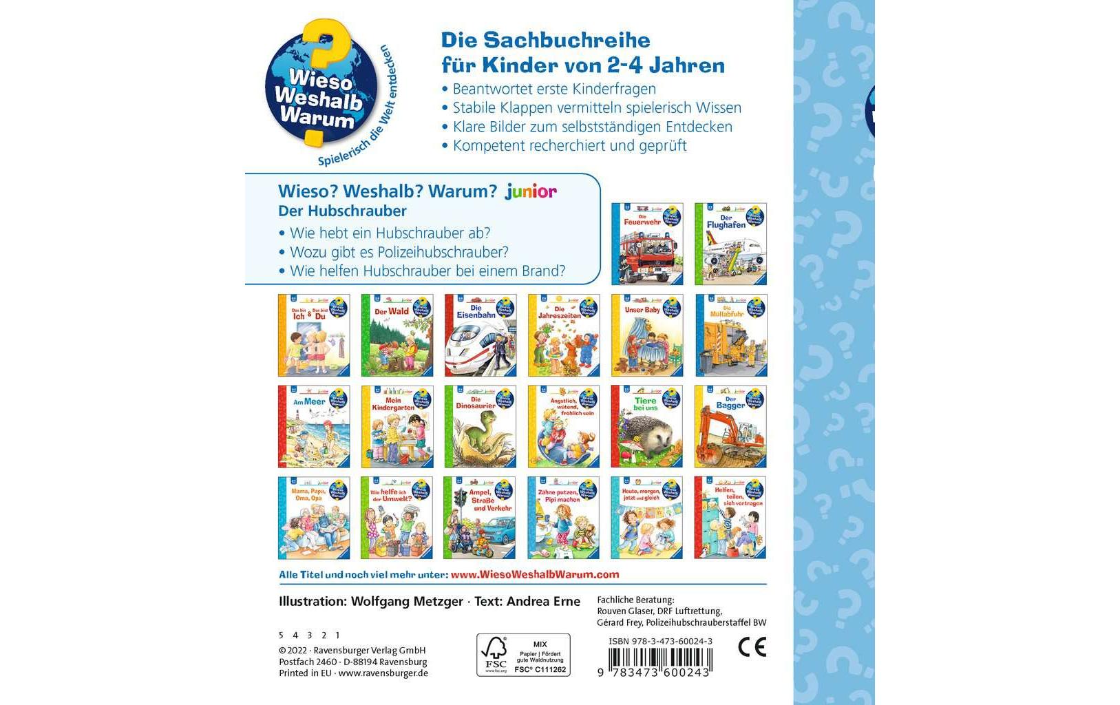 Ravensburger Kinder-Sachbuch Der Hubschrauber