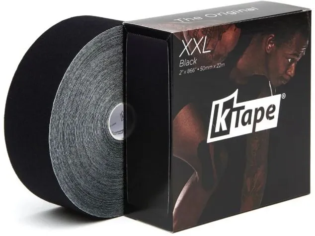 K-Tape K-Tape XXL schwarz 5 cm x 22 m K-Tape K-Tape XXL schwarz 5 cm x 22 m