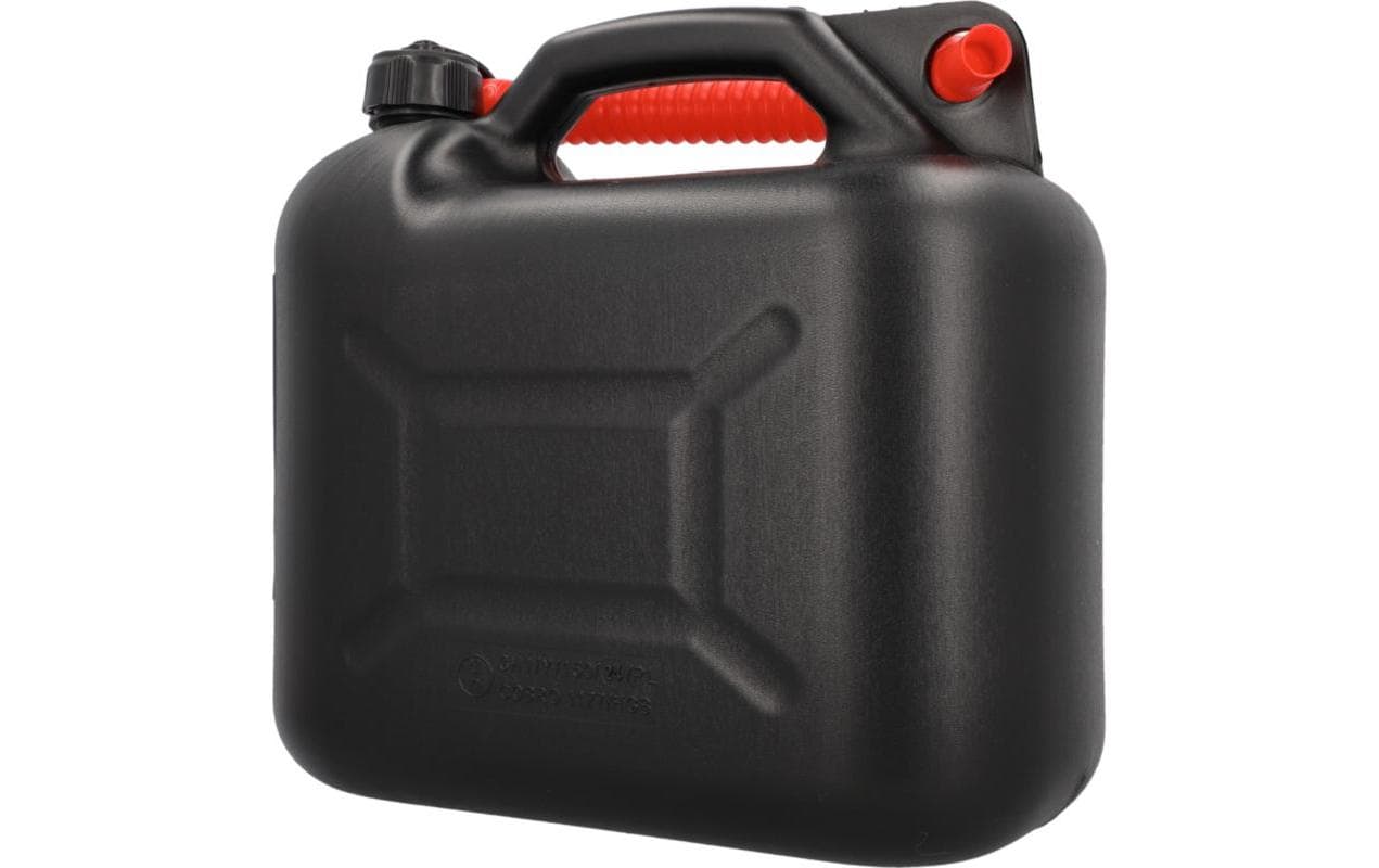 cartrend Benzinkanister 10 l Kunststoff schwarz cartrend Benzinkanister 10 l Kunststoff schwarz