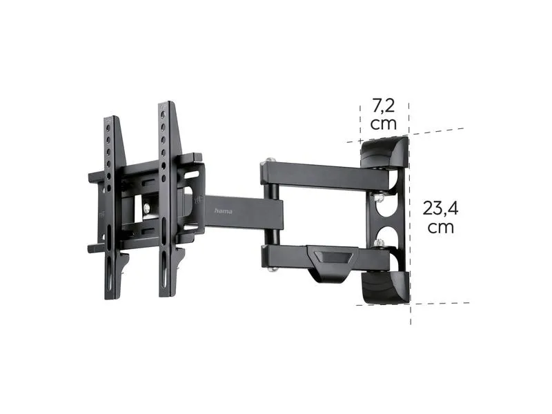 Hama Technics AG TV-Wandhalterung 50 Schwarz Hama Technics AG TV-Wandhalterung 50 Schwarz