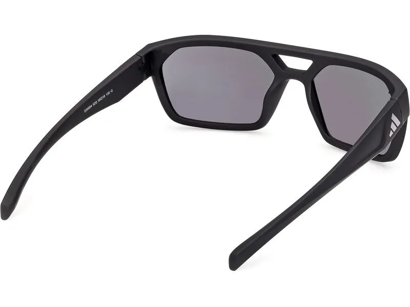 adidas ES0004 Sport Sonnenbrille Matte Black, Green