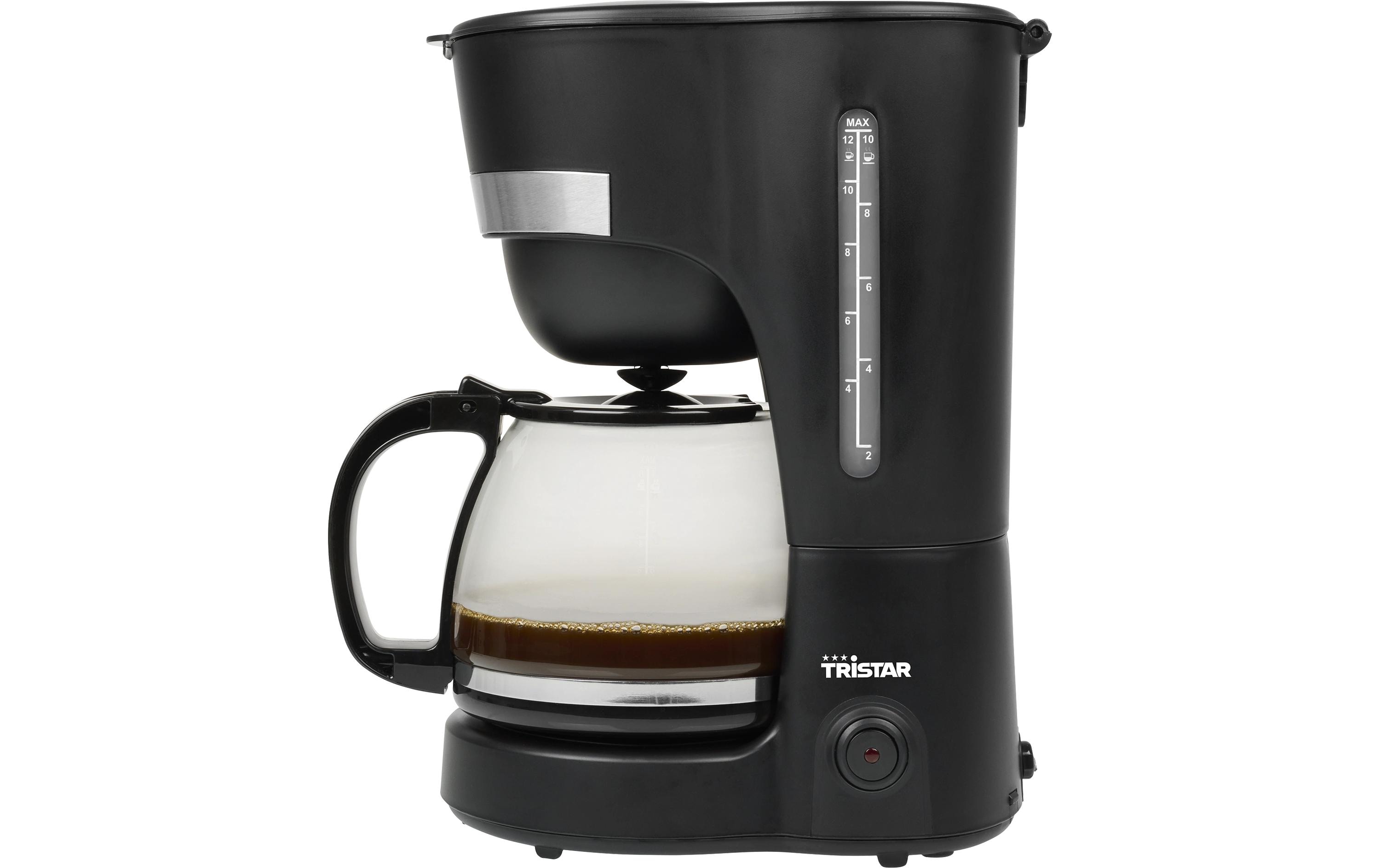 Tristar Filterkaffeemaschine CM-1282 Schwarz/Silber