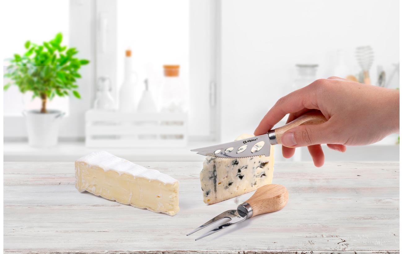 alpina Messer-Set 2-teilig Silber