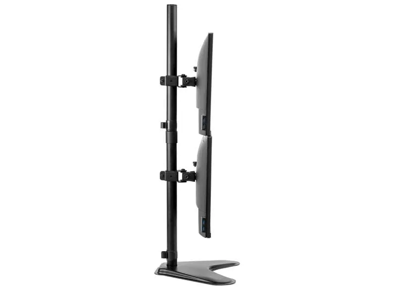 Fellowes Tischständer Seasa Vertikaler Doppel Monitorarm bis 16 kg Fellowes Tischständer Seasa Vertikaler Doppel Monitorarm bis 16 kg