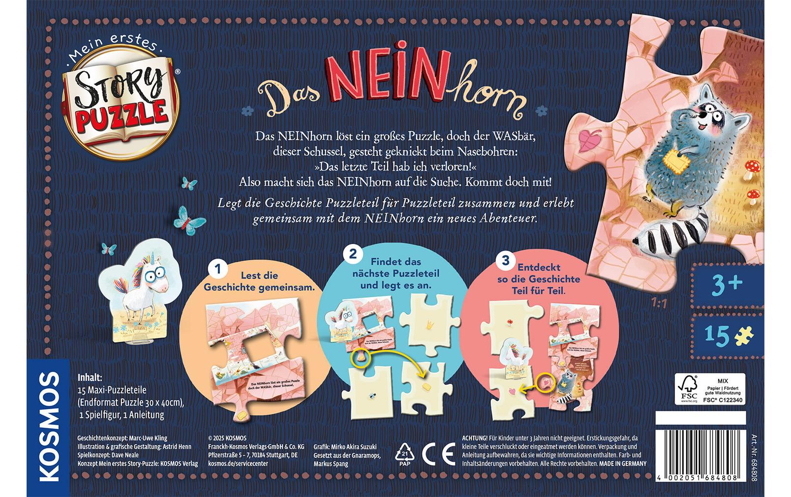 Kosmos Puzzle Das NEINhorn Kosmos Puzzle Das NEINhorn