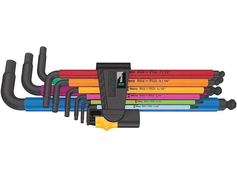 Wera Winkelschlüssel-Set 950/9 Hex-Plus Multicolour Imperial 2