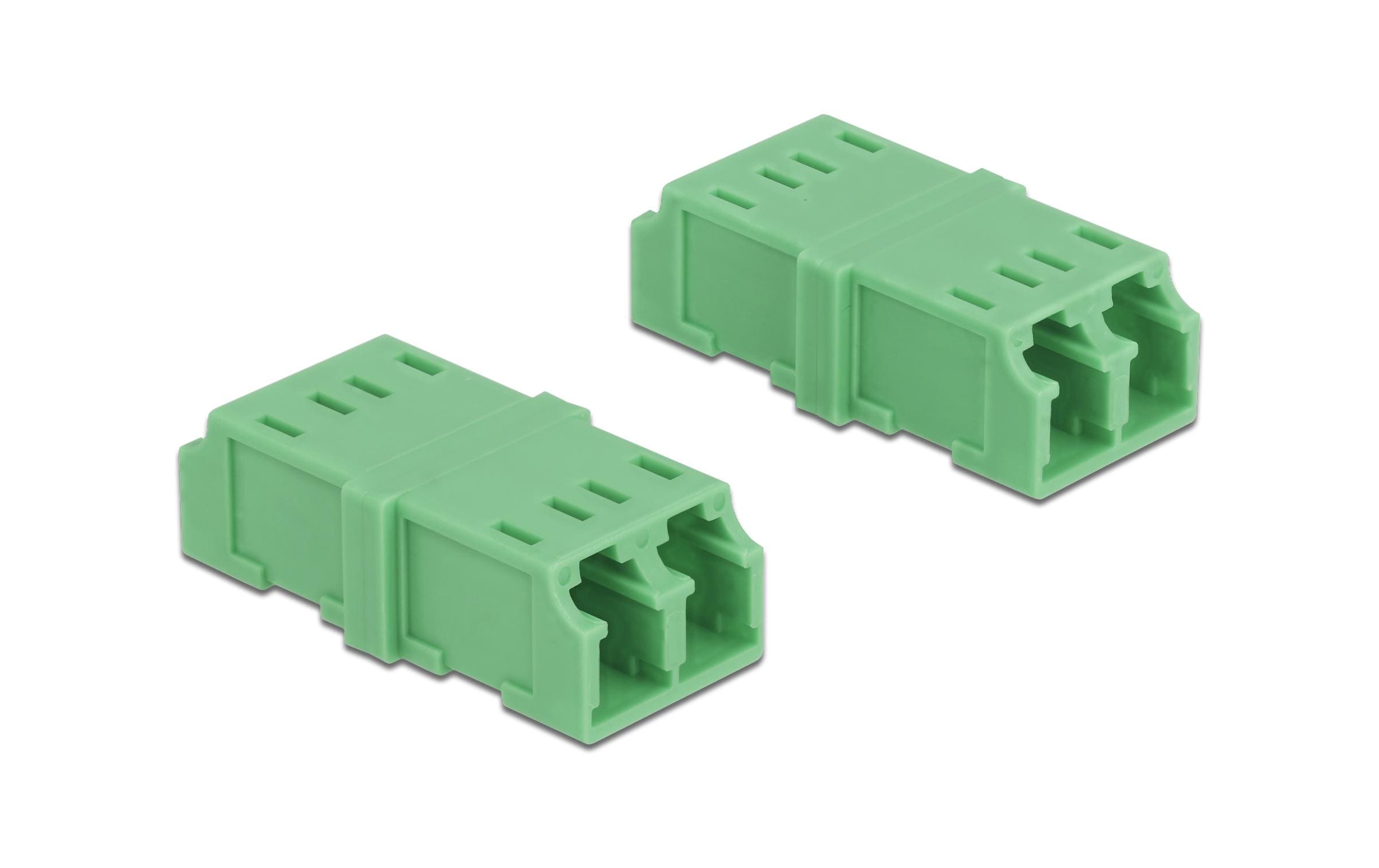 Delock LWL-Kupplung LC – LC Duplex Singlemode 4 Stück Delock LWL-Kupplung LC – LC Duplex Singlemode 4 Stück