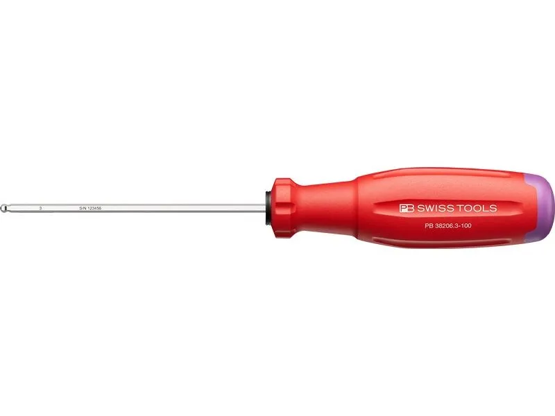 PB Swiss Tools Innensechskant-Schraubenzieher 38206 HEX 3 Innensechskant PB Swiss Tools Innensechskant-Schraubenzieher 38206 HEX 3 Innensechskant