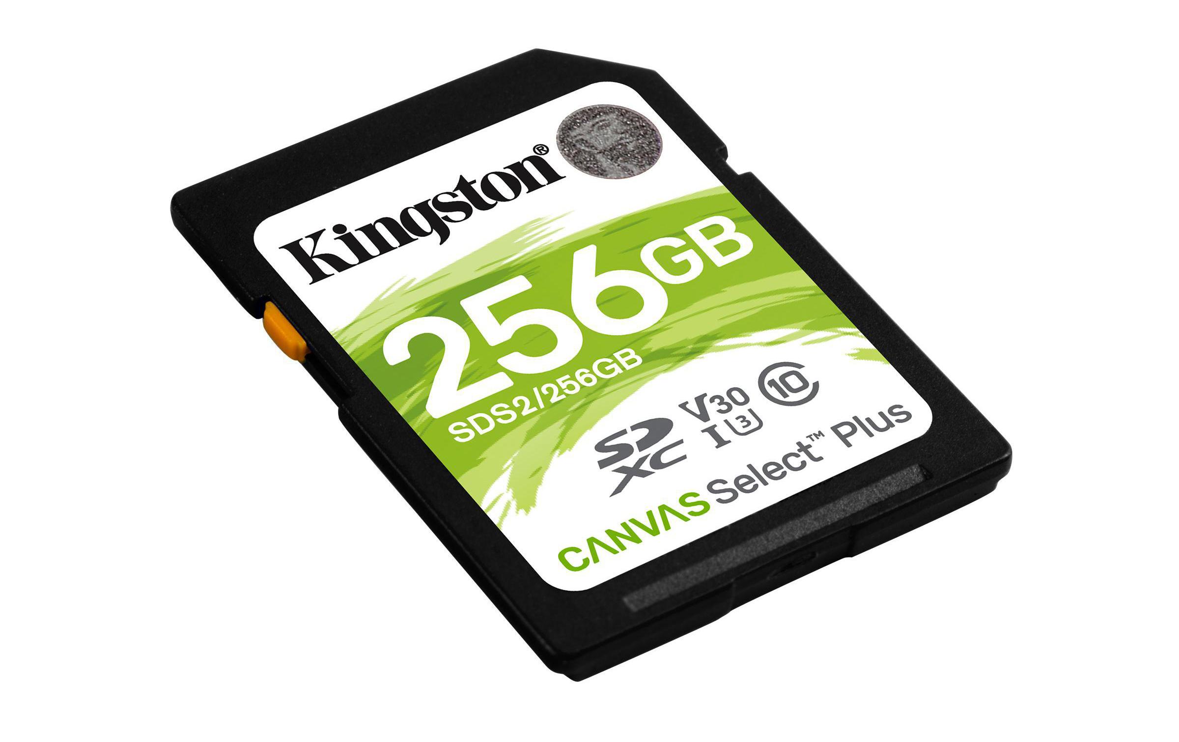 Kingston SDXC-Karte Canvas Select Plus UHS-I 256 GB