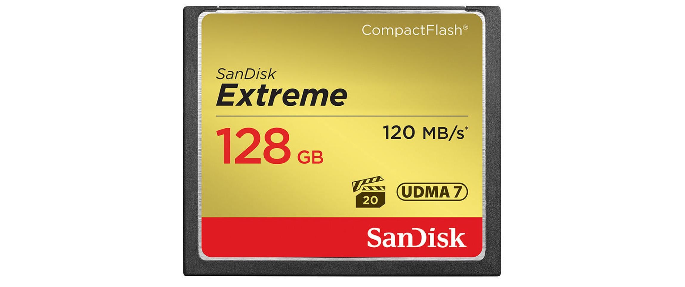 SanDisk CF-Karte Extreme 128 GB