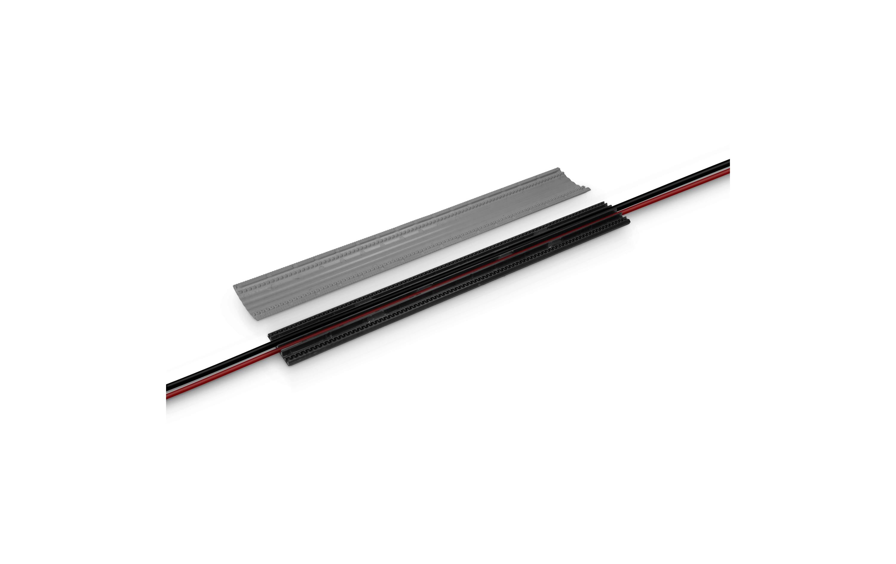 Defender Kabelkanal Office Retail 0.865 m x 125 mm Grau