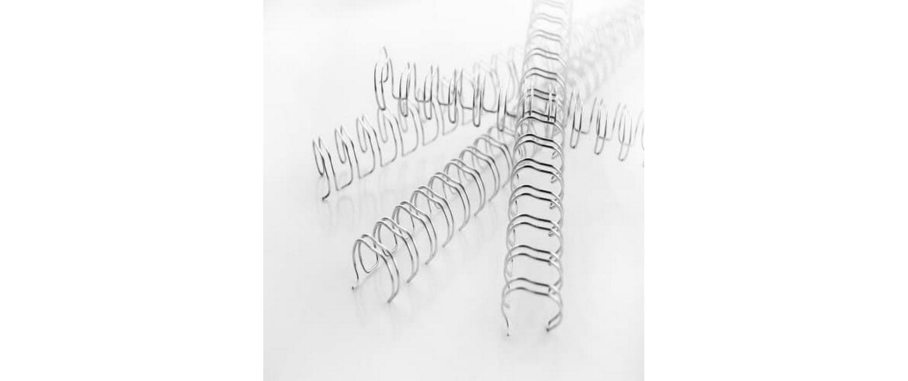 GBC Binderücken Draht 8 mm Schwarz, 100 Stück