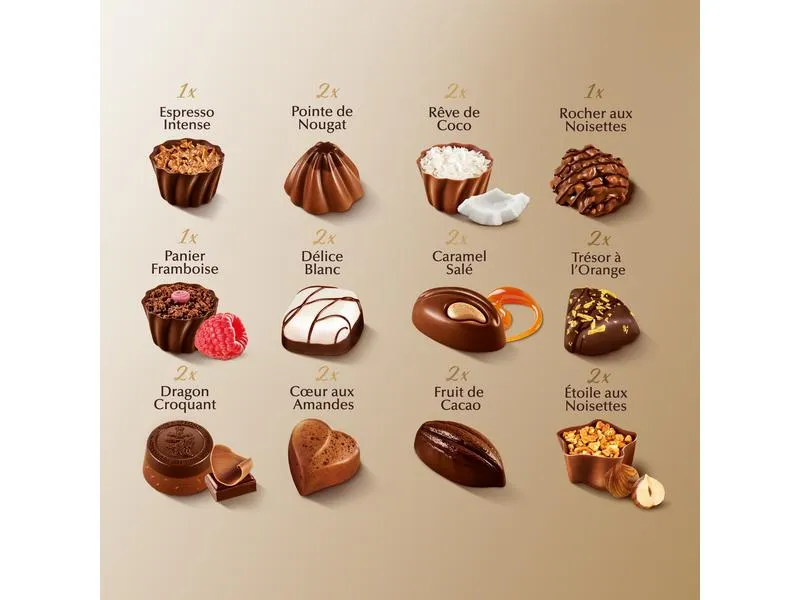 Lindt Schokolade Connaisseurs Collection du Confiseur 230 g Lindt Schokolade Connaisseurs Collection du Confiseur 230 g