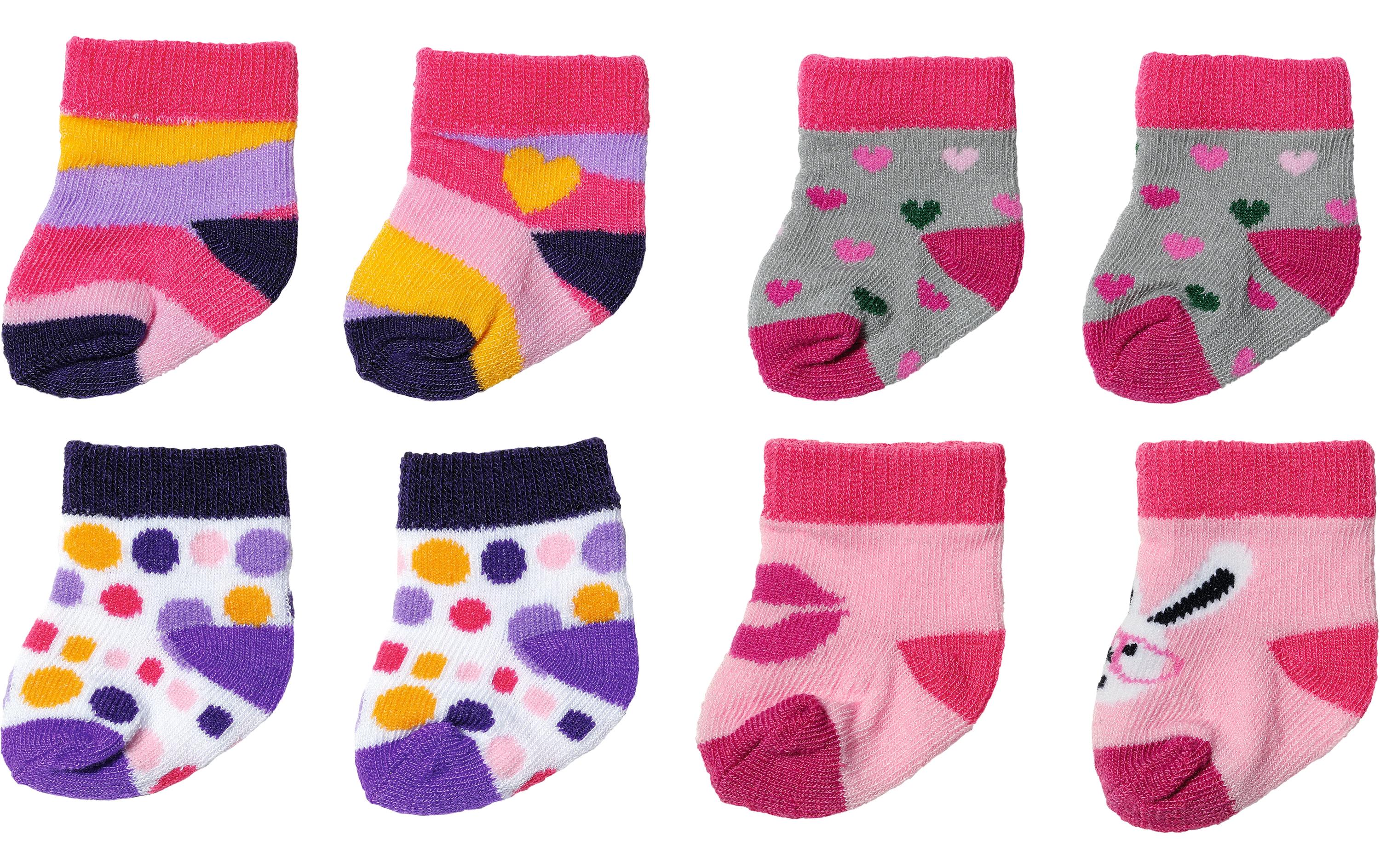 Baby Born Puppenkleidung Socken 2 Stück assortiert