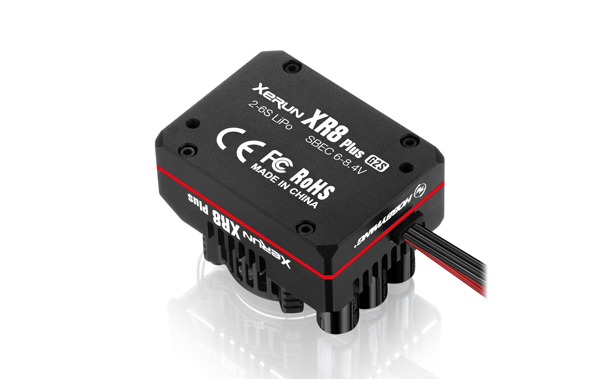 Hobbywing Brushless Regler Xerun XR8 Plus G2S 200A, 2-6S