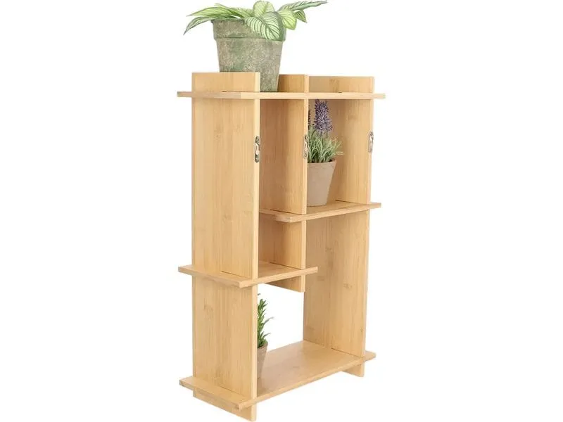 Esschert Design Pflanzenständer Vertikal M Bambus 35 x 15 x 55 cm Esschert Design Pflanzenständer Vertikal M Bambus 35 x 15 x 55 cm