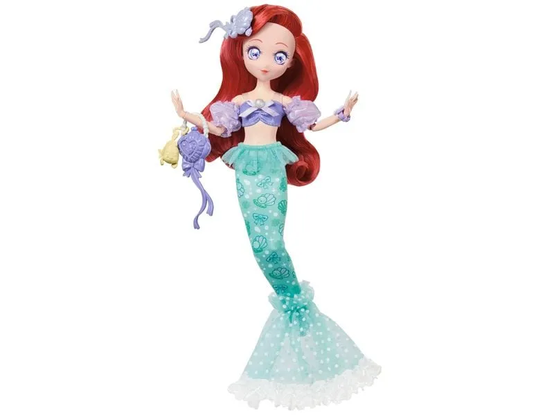 Disney Princess Arielle Prinzessinnen-Manga-Puppe beweglich Disney Princess Arielle Prinzessinnen-Manga-Puppe beweglich