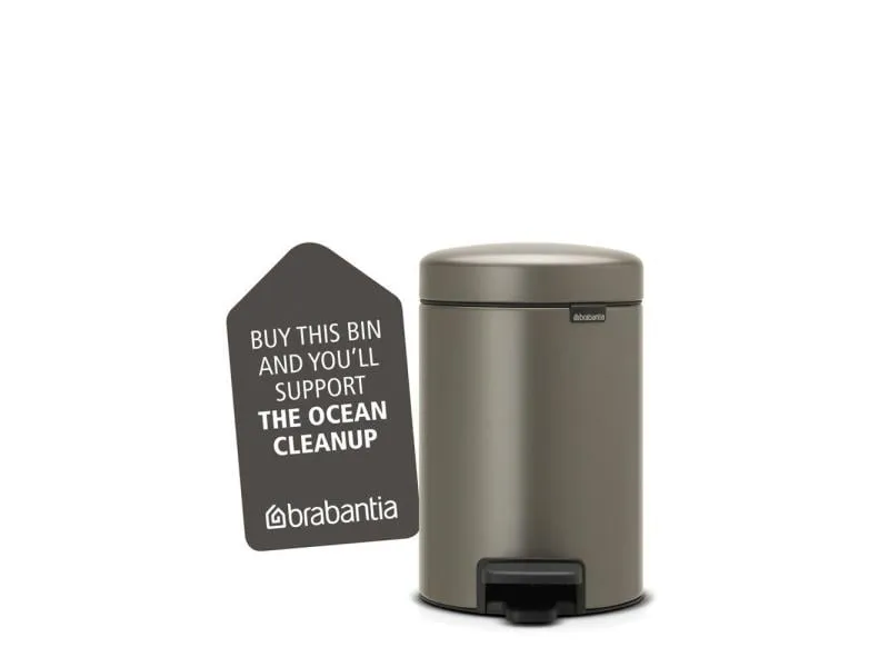 Brabantia Kosmetikeimer NewIcon 3 l, Platin Brabantia Kosmetikeimer NewIcon 3 l, Platin