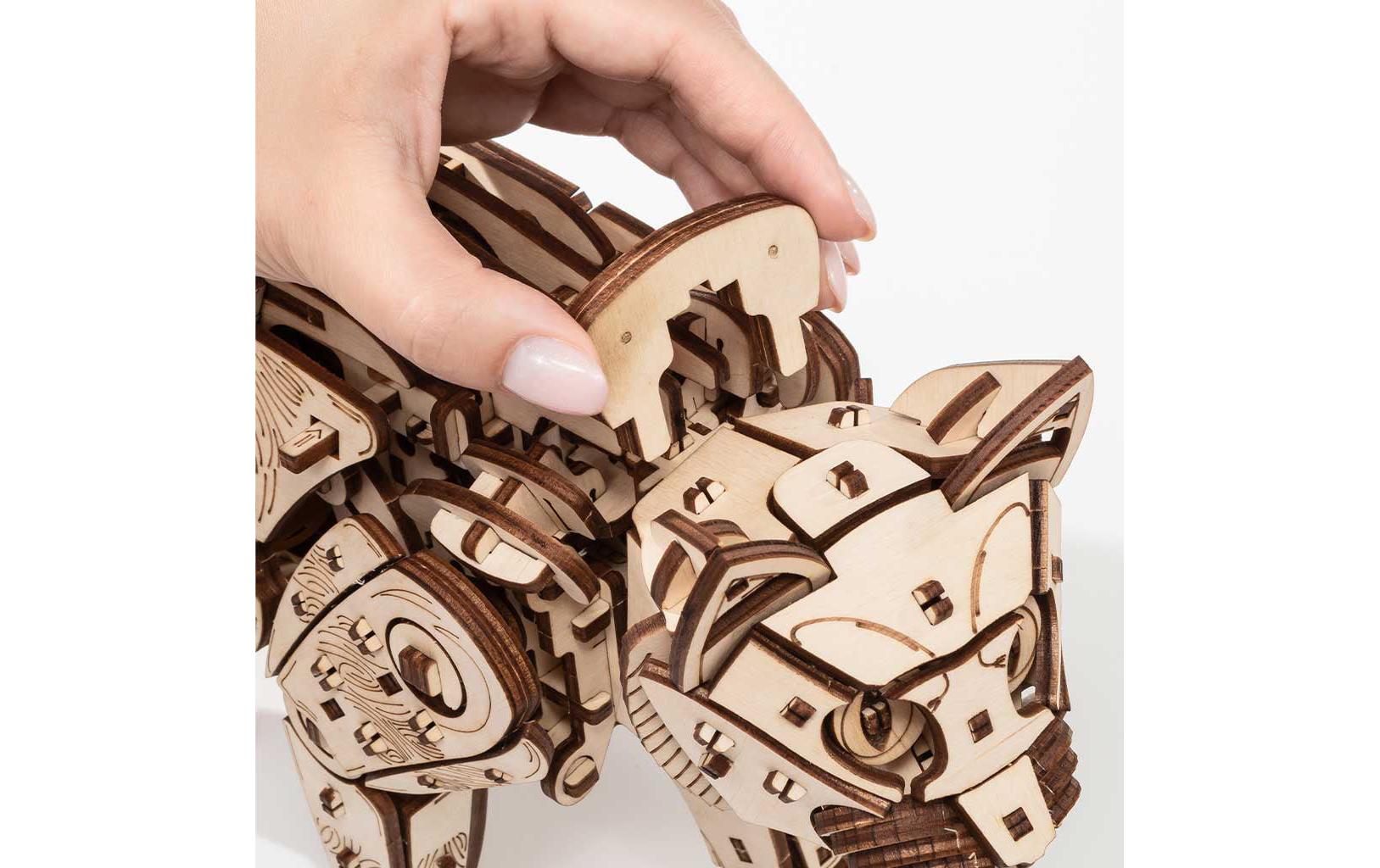 Eco-Wood-Art Bausatz Katze Natur Eco-Wood-Art Bausatz Katze Natur