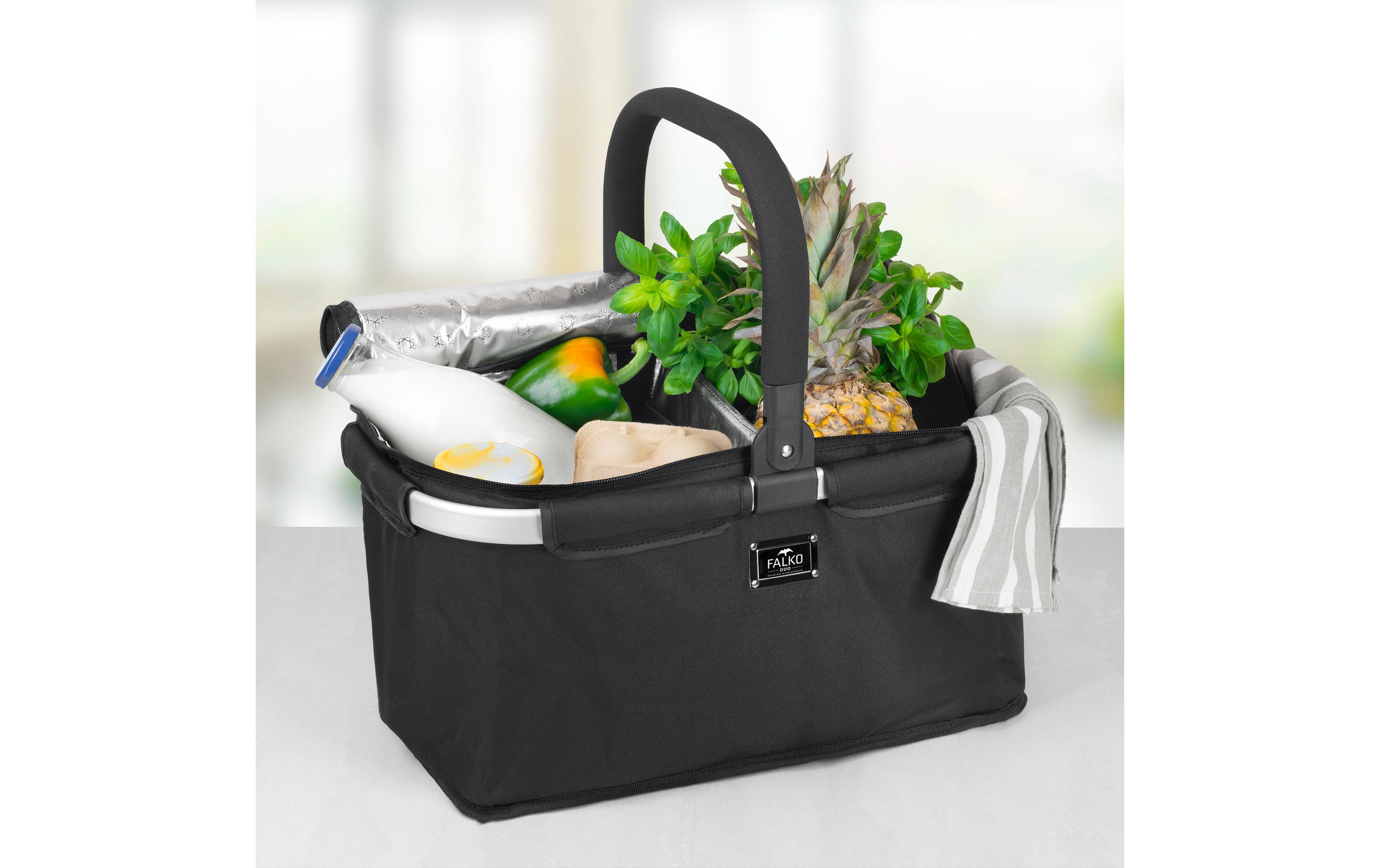 Genius Einkaufskorb Falko Duo Schwarz Genius Einkaufskorb Falko Duo Schwarz