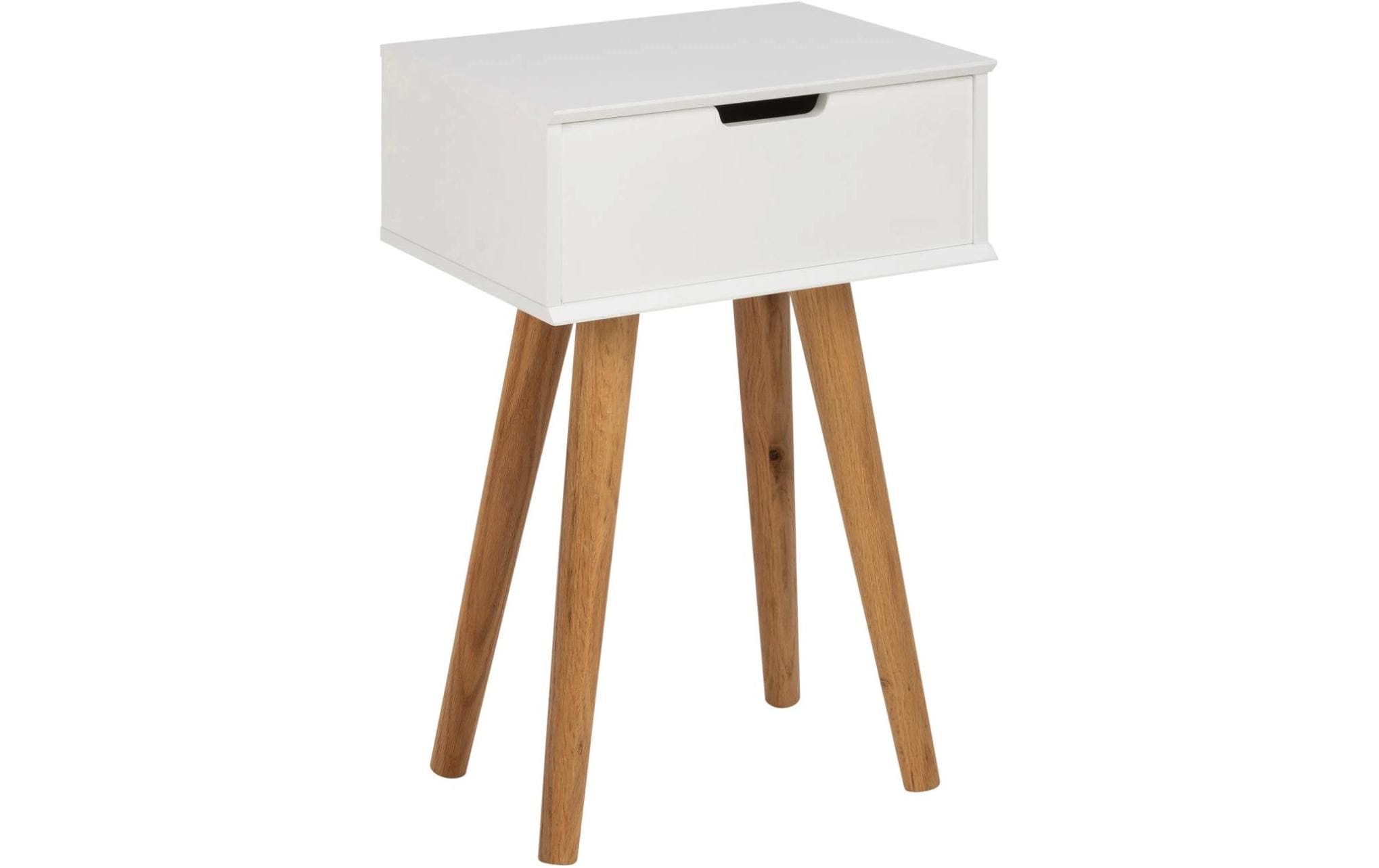 AC Design Nachttisch Mitra 40 x 30 x 61,5 cm, Nature/Weiss AC Design Nachttisch Mitra 40 x 30 x 61,5 cm, Nature/Weiss