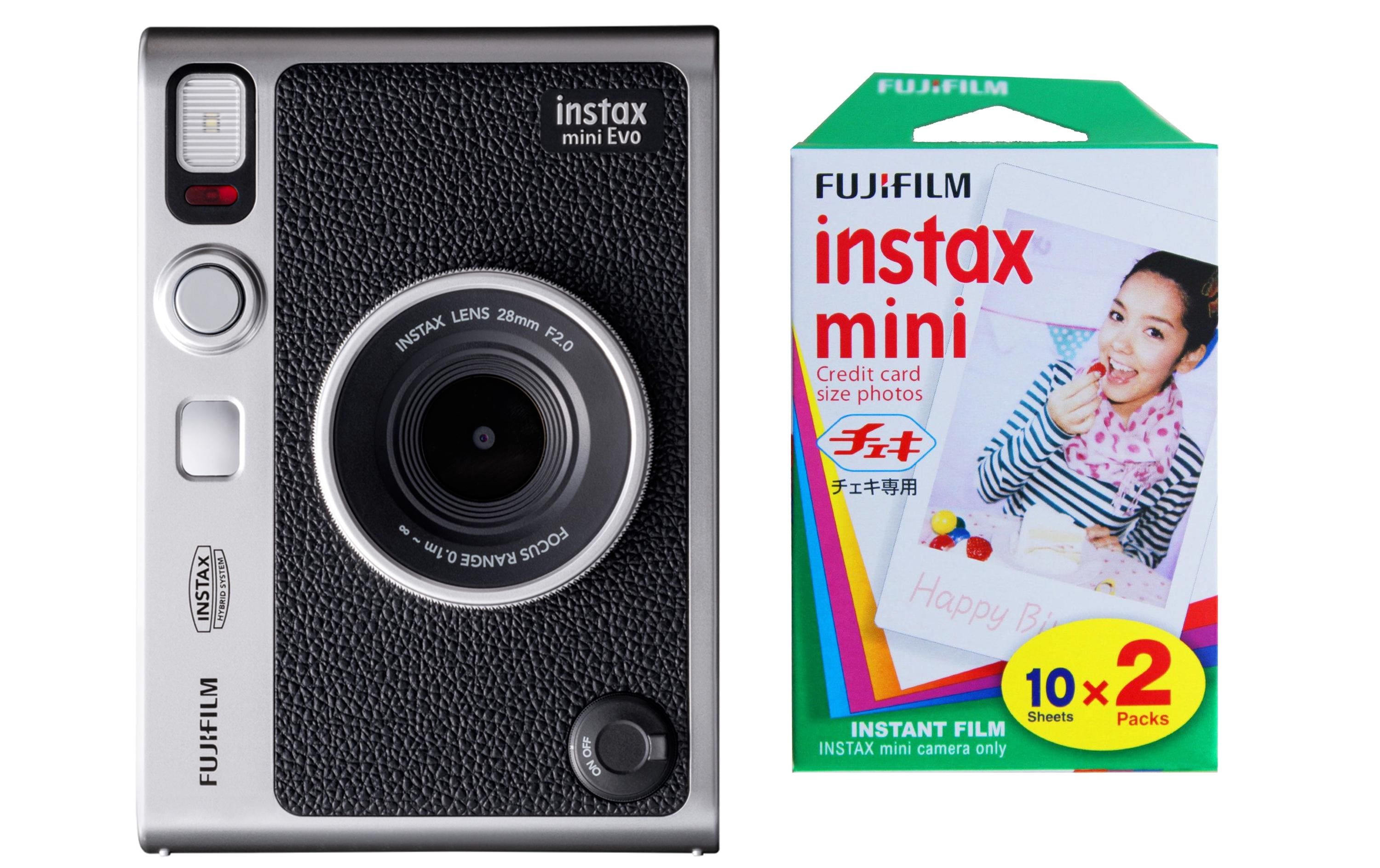 Fujifilm Fotokamera Instax Mini Evo KIT Schwarz
