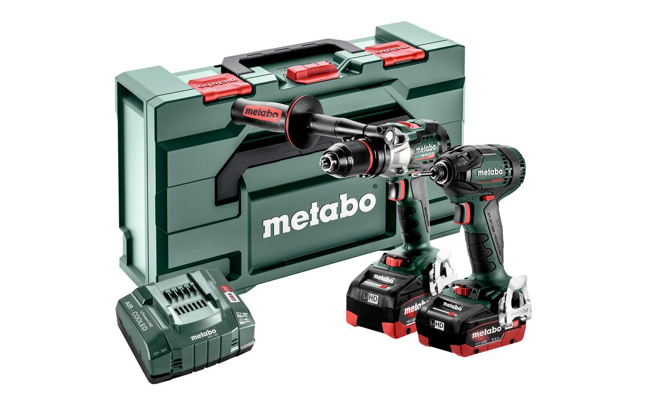 Metabo Akku-Maschinen Set SB 18 LTX BL I + SSD 18 LTX 200 BL