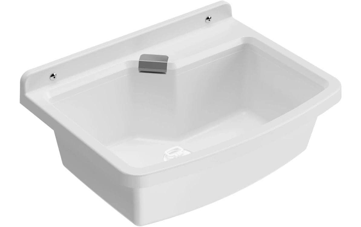Mateu Ausgussbecken Vela 50 weiss, Polypropylen Weiss Polypropylen