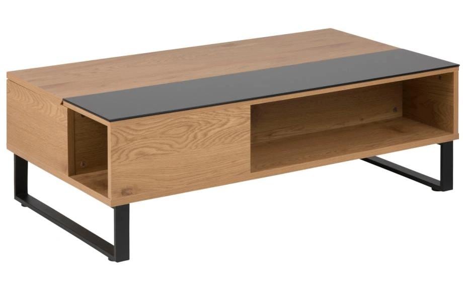 AC Design Couchtisch Azalea Nature/Schwarz