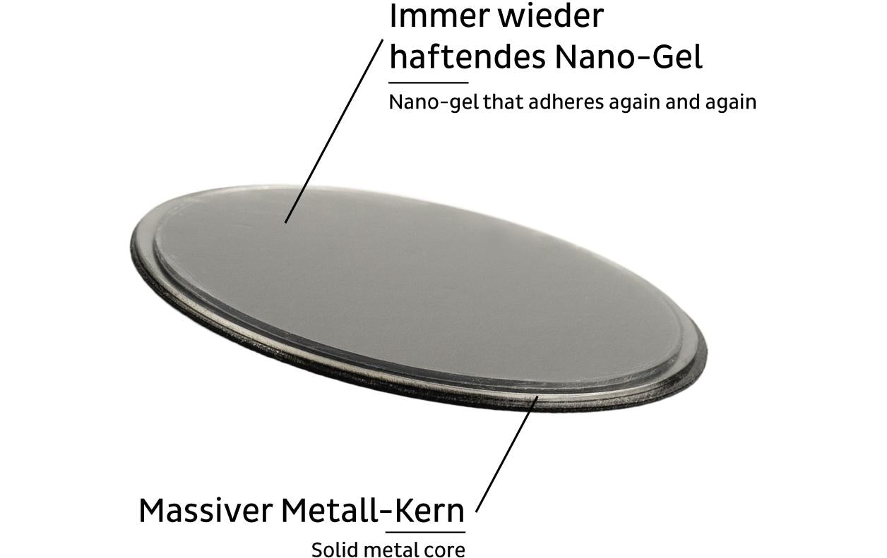 Silwy Magnet-Power-Bundle XXL 1 Stück, Schwarz