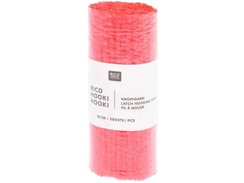 Rico Design Hooki Knüpfgarn Neonpink Rico Design Hooki Knüpfgarn Neonpink