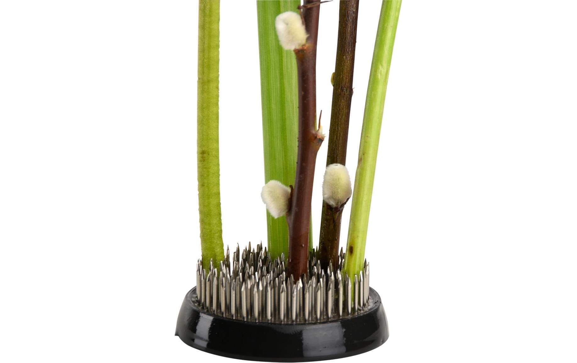 Esschert Design Steckigel Kenzan L Schwarz/Silber Esschert Design Steckigel Kenzan L Schwarz/Silber