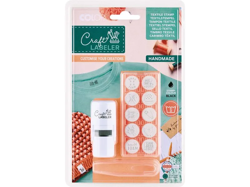 Colop Textilstempel Craft Labeler 10 Stück
