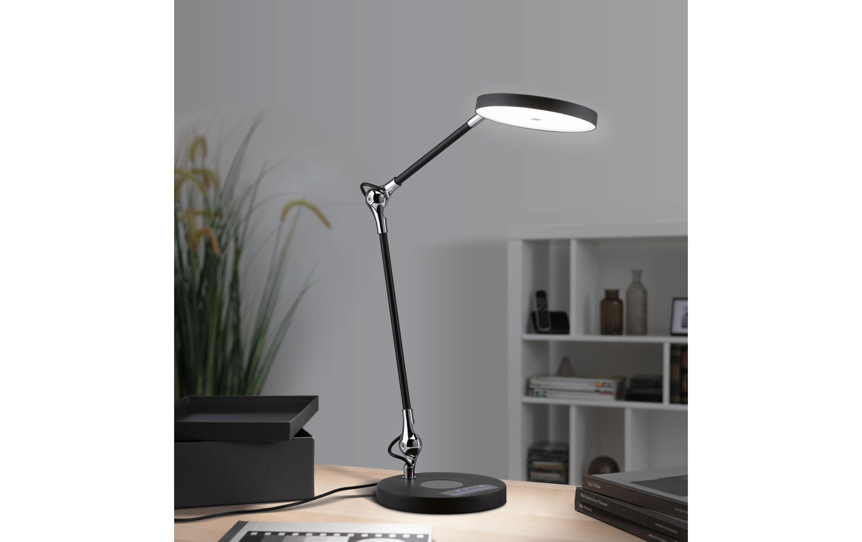 Paulmann Schreibtischleuchte Numis 11W mit Qi-Ladefläche