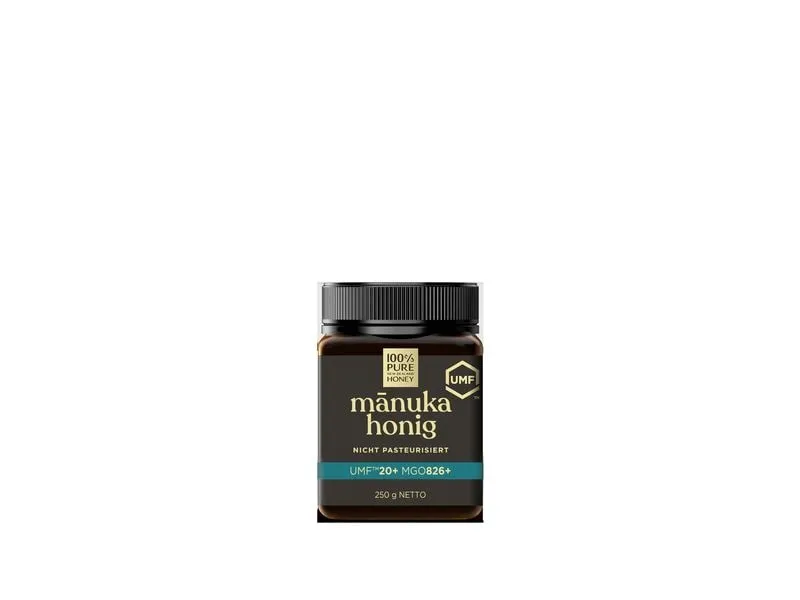 100% Pure New Zealand Honey MGO 826+ Manuka Honig UMF 20+ 250 g