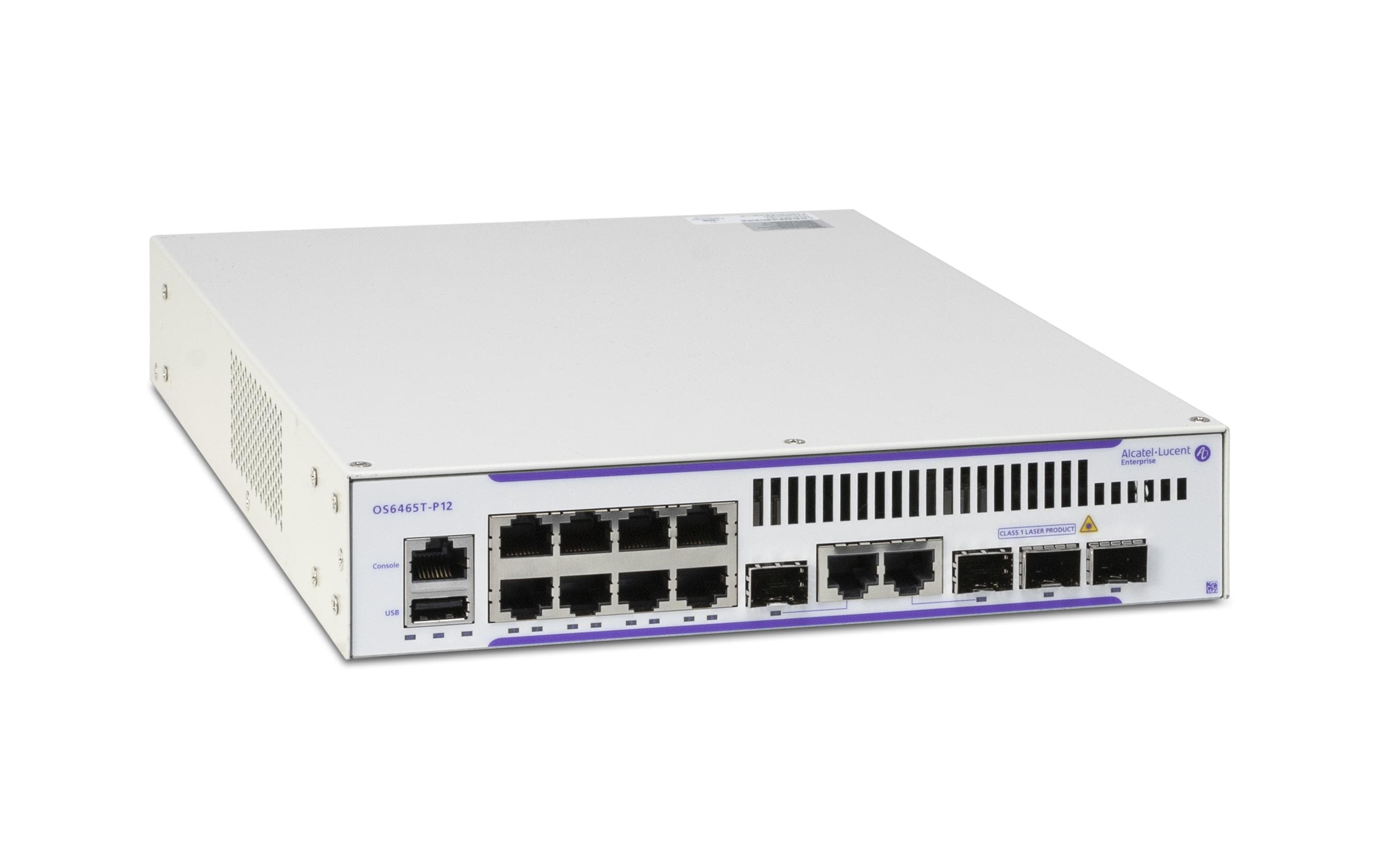 Alcatel-Lucent PoE+ Switch OmniSwitch OS6465T-P12 10 Port