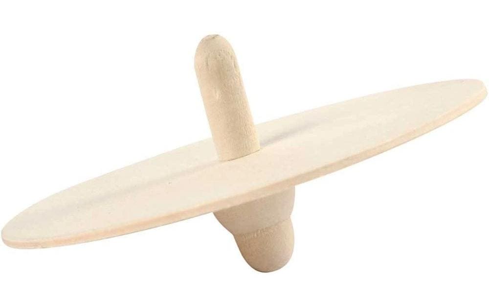 Creativ Company Holzartikel Kreisel 10 Stück