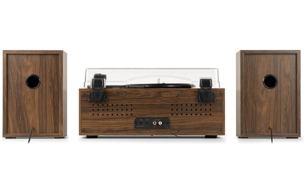 Audizio Plattenspieler Set Boston Schwarz