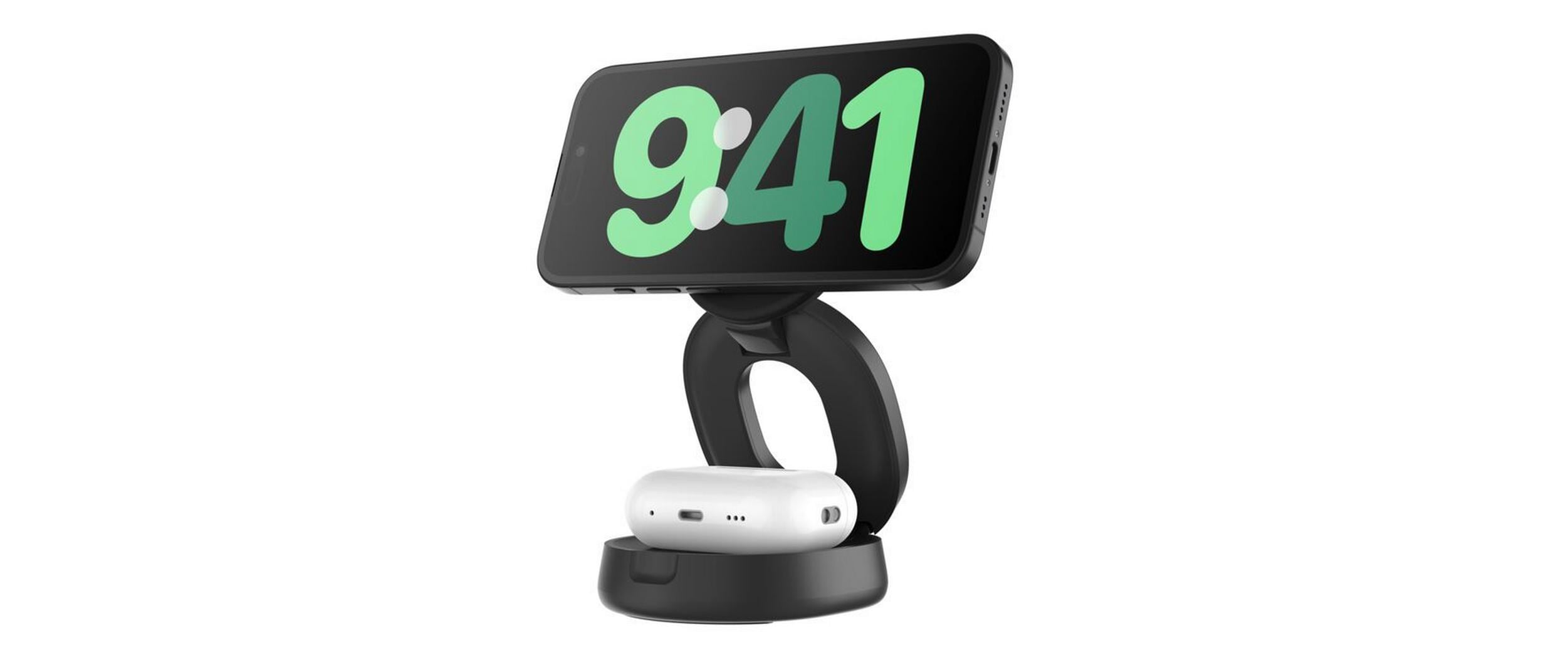 Belkin Wireless Charger BoostCharge 2in1 Schwarz Belkin Wireless Charger BoostCharge 2in1 Schwarz