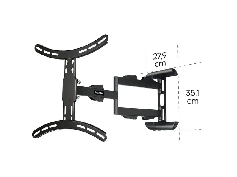 Hama Technics AG TV-Wandhalterung 65 Schwarz Hama Technics AG TV-Wandhalterung 65 Schwarz