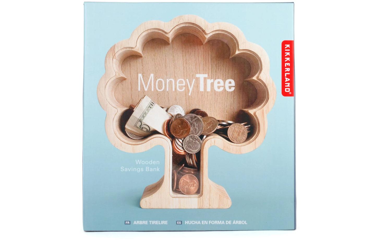 Kikkerland Spardose Money Tree Baum