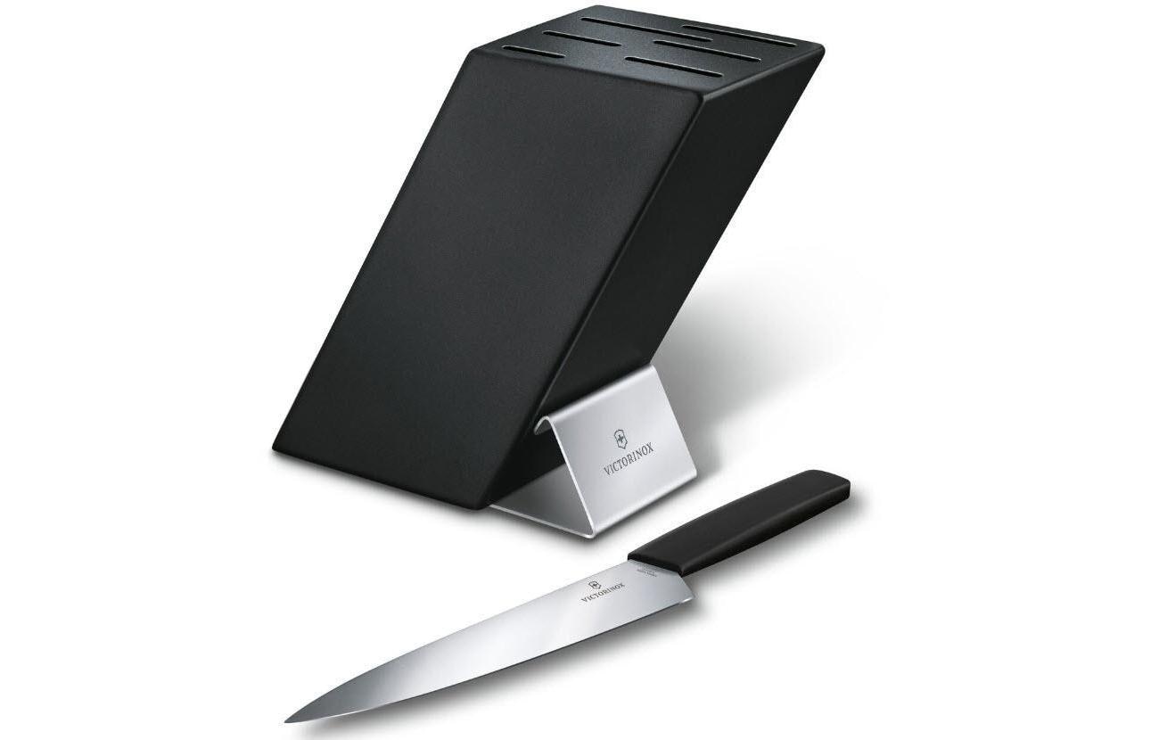 Victorinox Messerblock Swiss Modern Schwarz