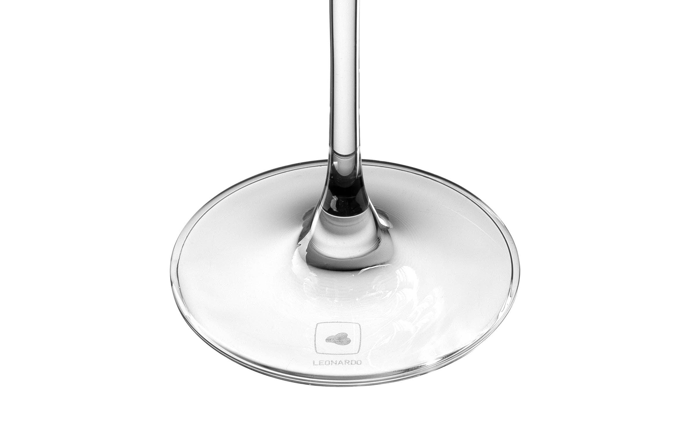 Leonardo Sektglas Puccini 280 ml, 6 Stück, Transparent 