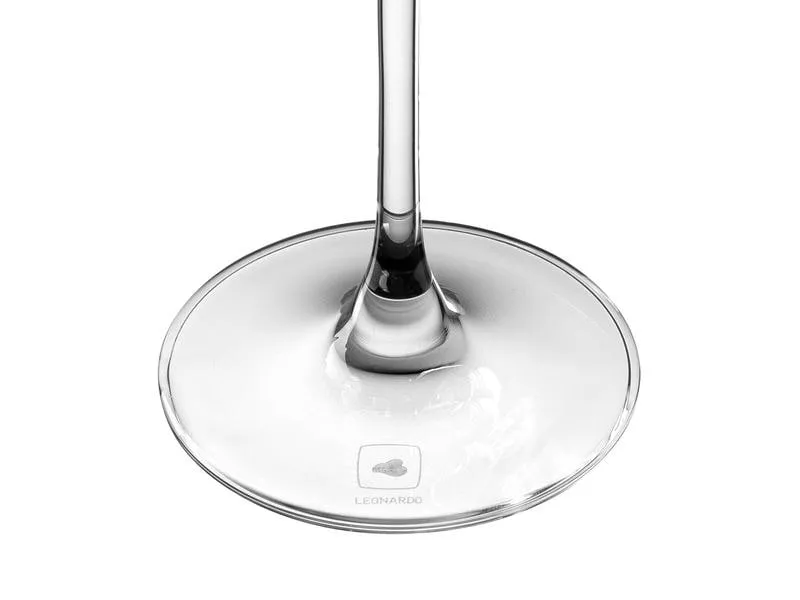 Leonardo Sektglas Puccini 280 ml, 6 Stück, Transparent